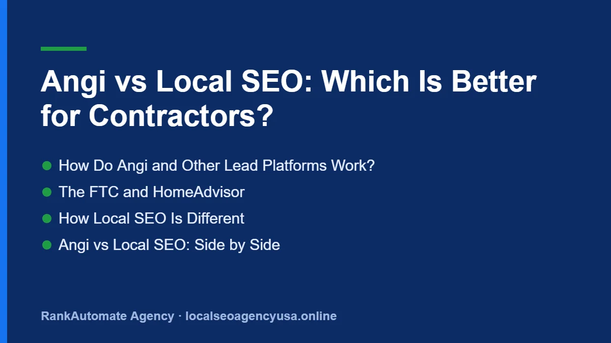 Angi vs local SEO: How Do Angi and Other Lead Platforms Work?