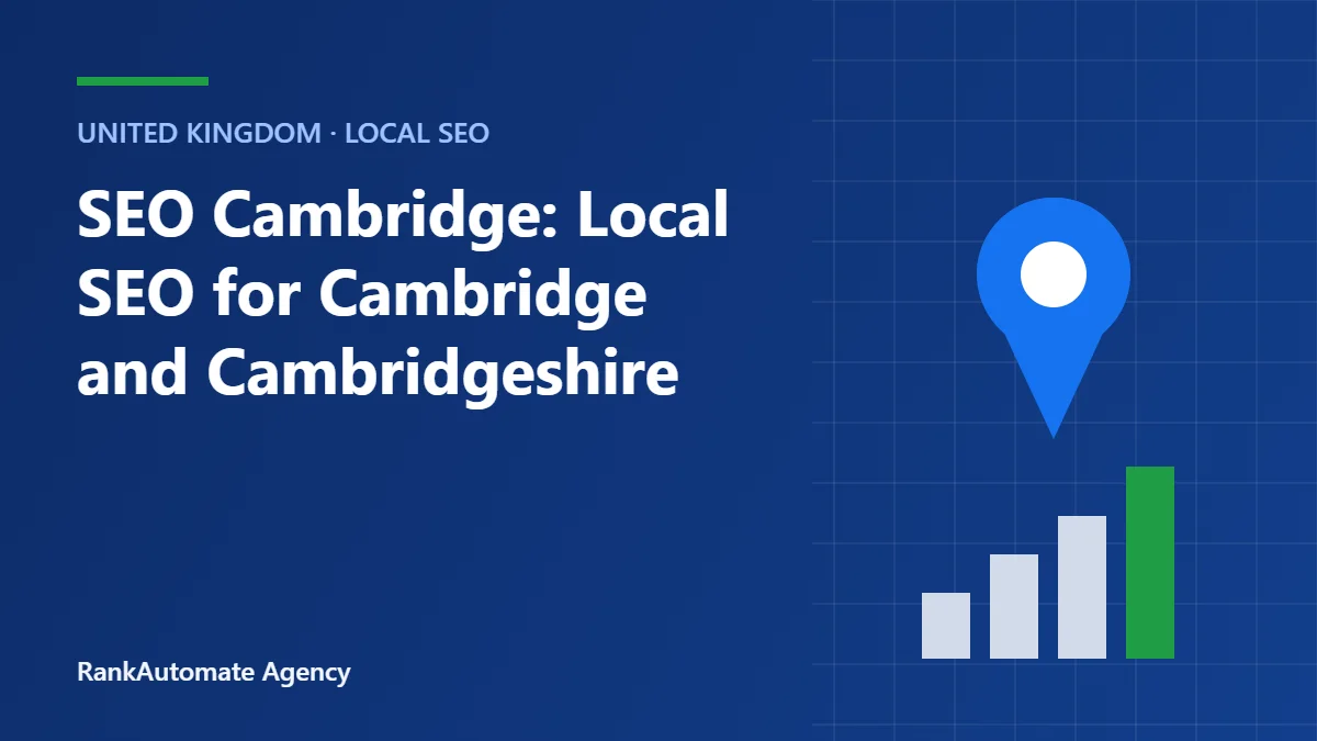 SEO Cambridge: Local SEO for Cambridge and Cambridgeshire