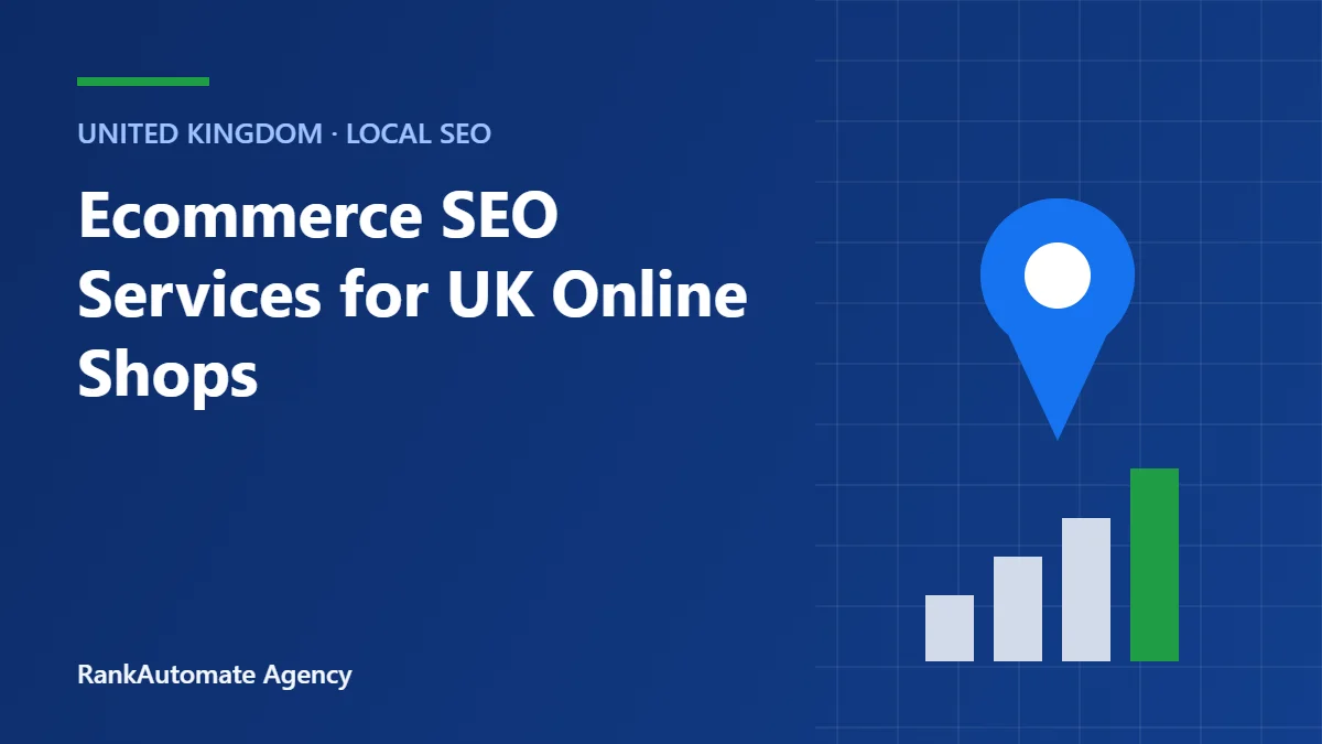 Ecommerce SEO Services for UK Online Shops