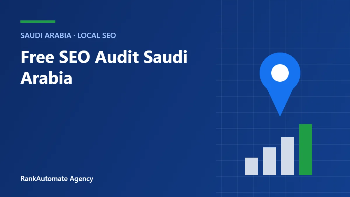 Free SEO Audit Saudi Arabia