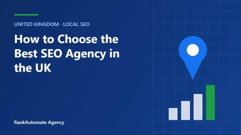 How to Choose the Best SEO Agency in the UK