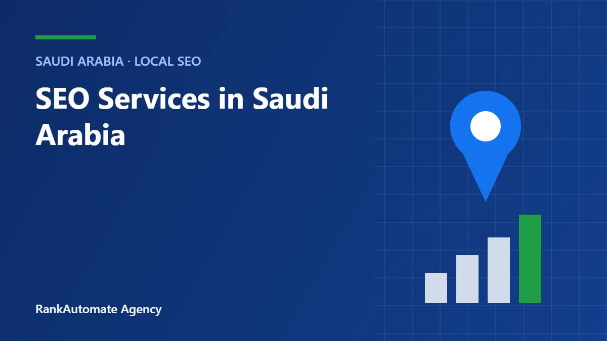 SEO Services in Saudi Arabia