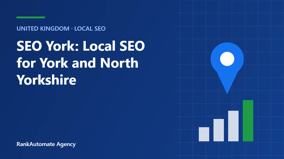 SEO York: Local SEO for York and North Yorkshire